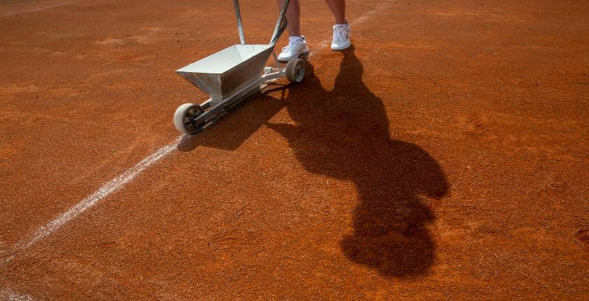 Running Track Line Marking